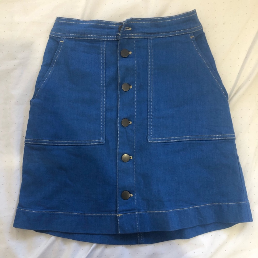 AMERICAN APPAREL DENIM SKIRT